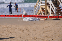 بالفيديو: الثالثة خلال ايام - العثور على جثة غريق بالقرب من مسجد حسن بك شمال يافا